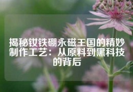 揭秘釹鐵硼永磁王國的精妙制作工藝：從原料到黑科技的背后