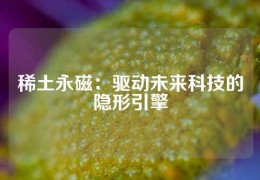 稀土永磁：驅(qū)動未來科技的隱形引擎