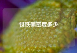 釹鐵硼密度多少