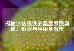 揭秘釤鈷磁鐵的溫度系數(shù)奧秘：影響與應(yīng)用全解析