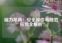 磁力吊具：安全操作與規(guī)范應(yīng)用全解析
