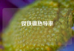 釹鐵硼熱導率