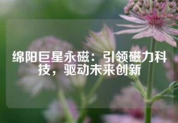 綿陽巨星永磁：引領磁力科技，驅動未來創新