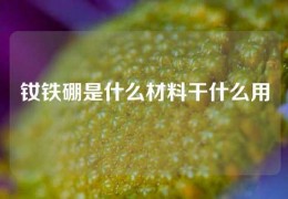 釹鐵硼是什么材料干什么用