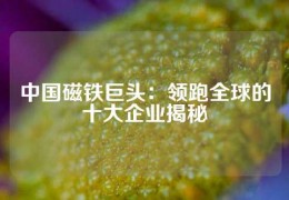 中國磁鐵巨頭：領跑全球的十大企業揭秘