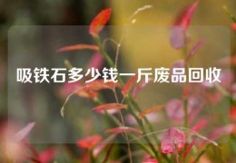 吸鐵石多少錢一斤廢品回收