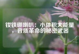 釹鐵硼喇叭：小體積大能量，音質革命的秘密武器