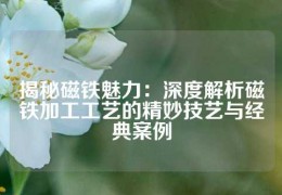 揭秘磁鐵魅力：深度解析磁鐵加工工藝的精妙技藝與經典案例