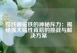 釹鐵硼磁鐵的神秘斥力：揭秘強大磁性背后的挑戰(zhàn)與解決方案