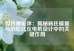 釹鐵硼磁體：揭秘楊氏模量與泊松比在電機設計中的關鍵作用