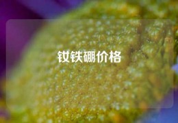 釹鐵硼價格