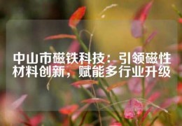 中山市磁鐵科技：引領(lǐng)磁性材料創(chuàng)新，賦能多行業(yè)升級