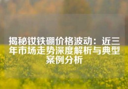 揭秘釹鐵硼價格波動：近三年市場走勢深度解析與典型案例分析