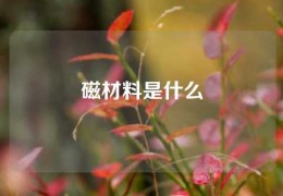 磁材料是什么