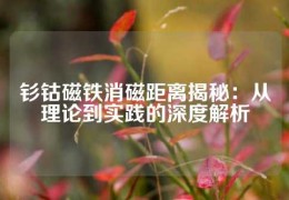 釤鈷磁鐵消磁距離揭秘：從理論到實踐的深度解析