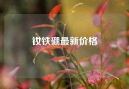 釹鐵硼最新價(jià)格