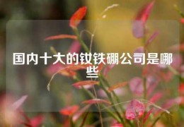 國內(nèi)十大的釹鐵硼公司是哪些