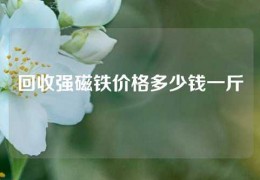 回收強磁鐵價格多少錢一斤