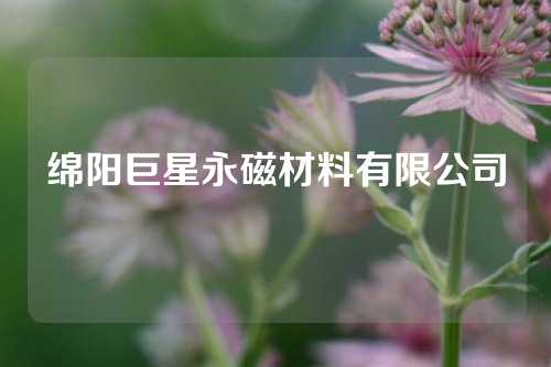 綿陽巨星永磁材料有限公司