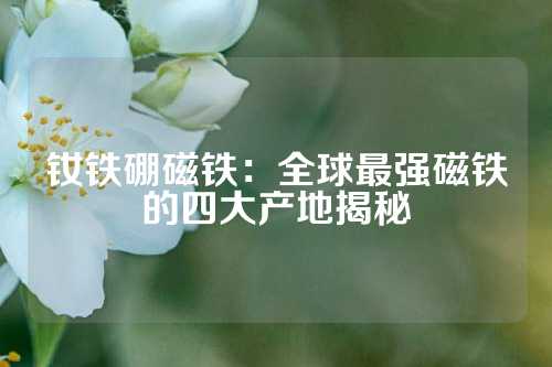 釹鐵硼磁鐵：全球最強(qiáng)磁鐵的四大產(chǎn)地揭秘