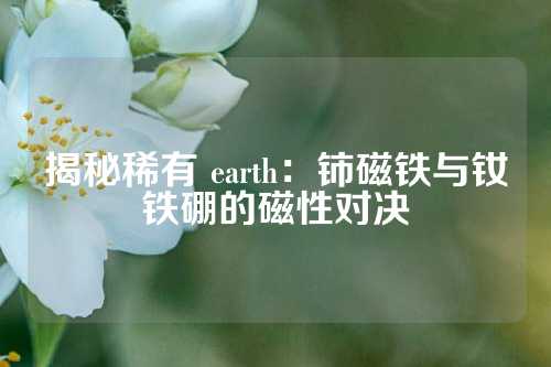 揭秘稀有 earth：鈰磁鐵與釹鐵硼的磁性對決