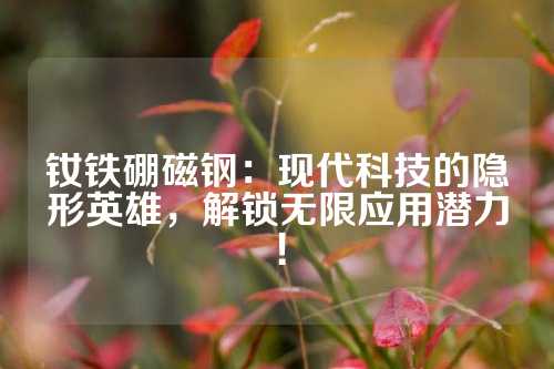 釹鐵硼磁鋼:現(xiàn)代科技的隱形英雄,解鎖無限應用潛力!