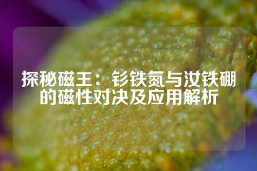 探秘磁王：釤鐵氮與汝鐵硼的磁性對(duì)決及應(yīng)用解析