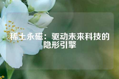 稀土永磁：驅(qū)動未來科技的隱形引擎