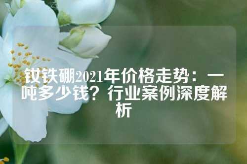 釹鐵硼2021年價格走勢：一噸多少錢？行業(yè)案例深度解析